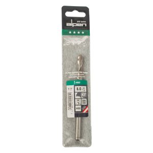 ALPEN Pro Hss 8mm Drill Din 338 Rn 135 Split Point Plastic Wallet