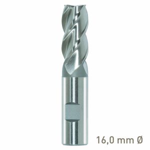 MAYKESTAG HSS-Co8 end mill 16mm short series DIN 844 K