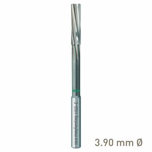 MAYKESTAG HSS-E NC machine reamer 3.90mm H7 left-hand spiral