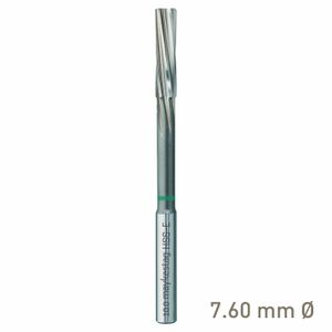 MAYKESTAG HSS-E NC Machine Reamer 7.6mm Left-Hand Spiral Industrial