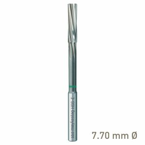 MAYKESTAG HSS-E NC Machine Reamer 7.7mm Left-Hand Spiral Industrial