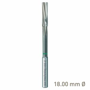 MAYKESTAG HSS-E NC Machine Reamer 18.0mm Left-Hand Spiral Industrial