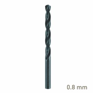 MAYKESTAG HSS Jobber Drill Bit 0.8mm Bulk Industrial