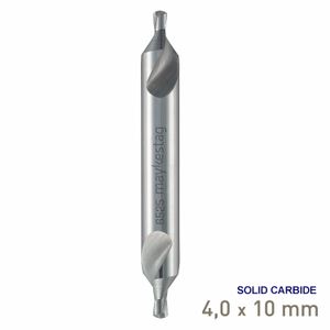 MAYKESTAG VHM Solid Carbide Centre Drill 4mm DIN 333 A
