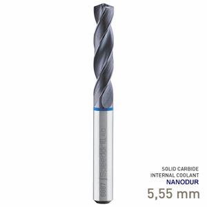MAYKESTAG Speeddrill 4.0-Inox HPC Solid Carbide Stub Drill 5.55mm 3xD