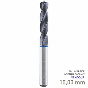 MAYKESTAG Speeddrill 4.0-Inox HPC Solid Carbide Stub Drill 10mm 3xD