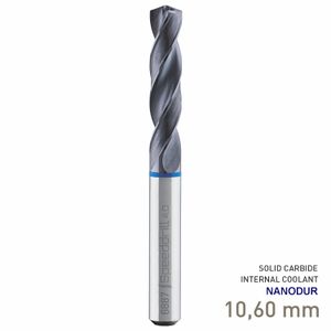 MAYKESTAG Speeddrill 4.0-Inox HPC Solid Carbide Stub Drill 10.6mm 3xD