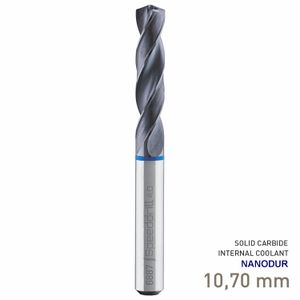 MAYKESTAG Speeddrill 4.0-Inox HPC Solid Carbide Stub Drill 10.7mm 3xD