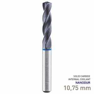MAYKESTAG Speeddrill 4.0-Inox HPC Solid Carbide Stub Drill 10.75mm 3xD