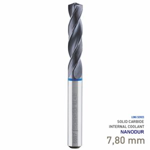 MAYKESTAG Speeddrill 4.0-Inox HPC Solid Carbide Drill 7.8mm 5xD NANODUR