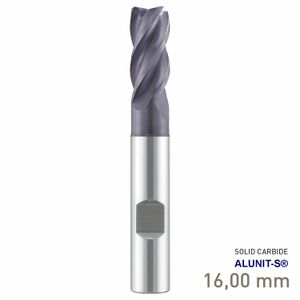 MAYKESTAG ECO Speedcut Solid Carbide Universal End Mill 16mm 4 Flute ALUNIT-S