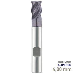 MAYKESTAG ECO Speedcut Solid Carbide Inox End Mill 4mm 4 Flute ALUNIT-S