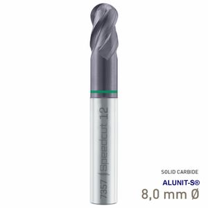 Scall Nose End Mill Sp Cut Univ. Z4 8.0 Din 6527lha Shank Din 6