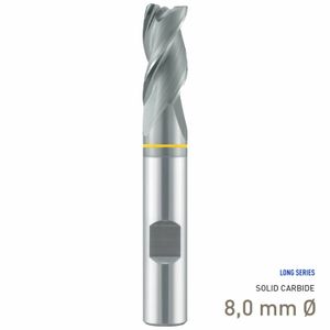 Scp Cut Aluminium 8.0 Z3 Din6527lhb Shank Din 6535