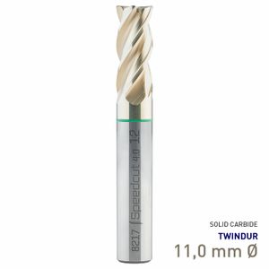 MAYKESTAG Speedcut 4.0 Universal HPC Solid Carbide End Mill 11mm Long Series 4 Flute