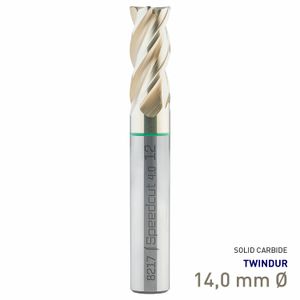 MAYKESTAG Speedcut 4.0 Universal HPC Solid Carbide End Mill 14mm Long Series 4 Flute