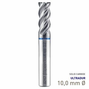 MAYKESTAG Speedcut 4.0-Inox HPC Solid Carbide End Mill 10mm Long Series 4 Flute
