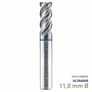 MAYKESTAG Speedcut 4.0-Inox HPC Solid Carbide End Mill 11mm Long Series 4 Flute