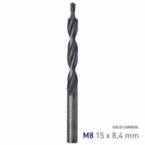 MAYKESTAG HSS Subland Drill M8 15 x 8.4mm DIN 8374 RN-Fine 90° Steamed