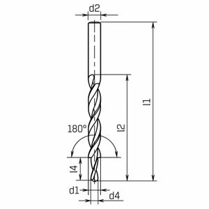 Alpen Subland Drill Bit 6.0mm