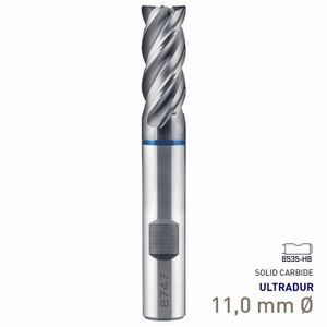 MAYKESTAG Speedcut 4.0-Inox ULTRADUR HPC Solid Carbide End Mill 11mm Long Series 4 Flute