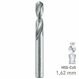 MAYKESTAG HSS-Co5 Stub Drill 1.62mm Extra Short Series DIN 1897 PZ