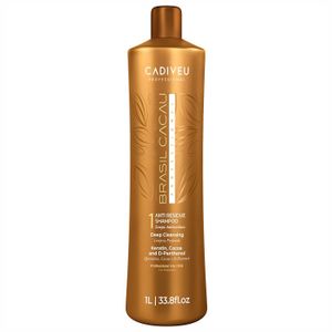 Brasil Cacau Anti-Residue Shampoo Step 1 — 1 litre with Pump
