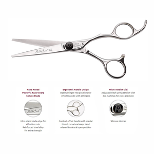 Olivia Garden - SilkCut — XL Barber Scissors 7”