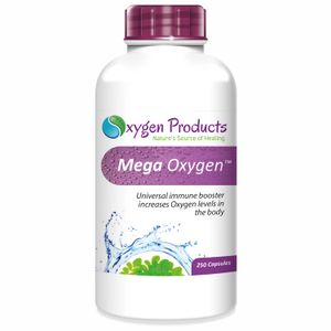 Oxygen Products Mega Oxygen Wellness Support 250 Capsules