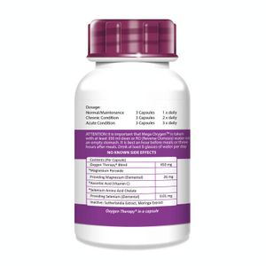 Oxygen Products Mega Oxygen Wellness Support 90 Capsules