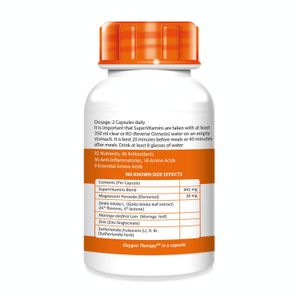 Oxygen Products Super Vitamins +Oxygen Natural Multivitamin 60 Capsules