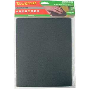 Water Paper 230 X 280mm 100 Grit Wet & Dry 10 Per Pack Std