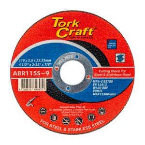 Cutting Disc Metal & Ss 115 X 2.5 X 22.22mm