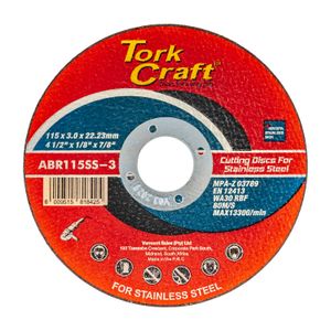 Cutting Disc Stainless Steel 115 X 3.0 X 22.22mm