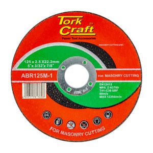 Cutting Disc Masonry 125 X 2.5 X 22.2mm