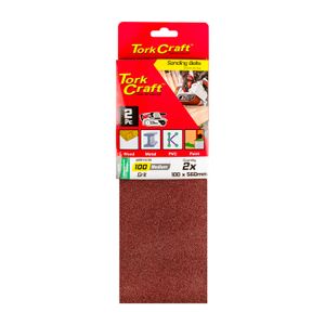 Sanding Belt 100 X 560mm 100grit 2/pack