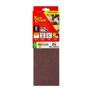 Sanding Belt 100 X 610mm 100grit 2/pack