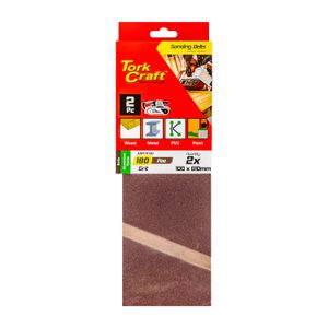 Sanding Belt 100 X 610mm 180grit 2/pack