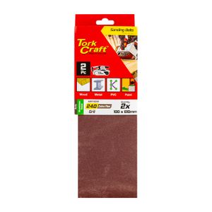 Sanding Belt 100 X 610mm 240grit 2/pack
