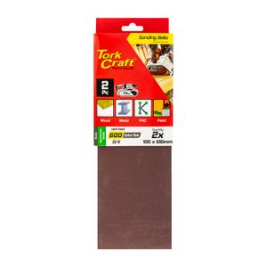 Sanding Belt 100 X 610mm 600grit 2/pack