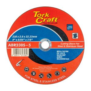 Cutting Disc For Steel And Stainless Steel 230 X 2.0 X 22.2mm