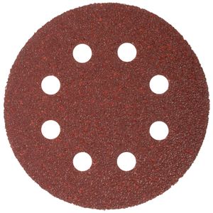 Sanding Disc 115mm 40 Grit With Holes 10/pk Hook And Loop