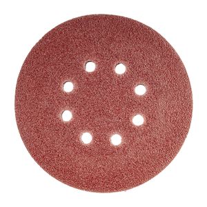 Sanding Disc 150mm 40 Grit With Holes 10/pk Hook And Loop