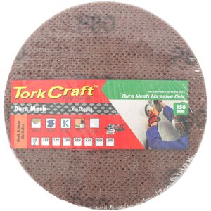 Dura Mesh Abr.disc 150mm Hook & Loop 80grit 3pc For Sander Polisher