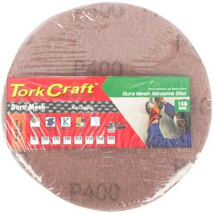 Dura Mesh Abr.disc 150mm Hook And Loop 400grit 3pc For Sander Polisher