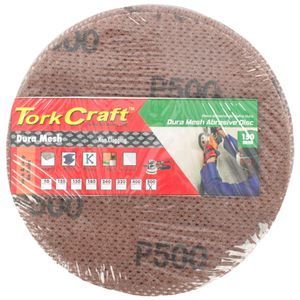 Dura Mesh Abr.disc 150mm Hook And Loop 500grit 3pc For Sander Polisher
