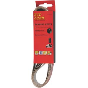 Sanding Belt 30 X 451 Power Hole 60 Grit 5/pk