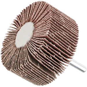Flap Wheel 60 X 30 X 6mm Shaft 80 Grit Per Each
