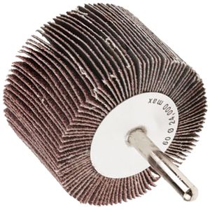 Flap Wheel 60 X 40 X 6mm Shaft 80 Grit Per Each