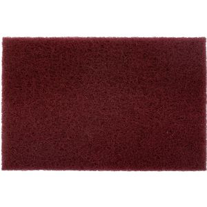 Pad Non Woven Industrial Strength 150 X 230mm Super Fine Maroon 20pc